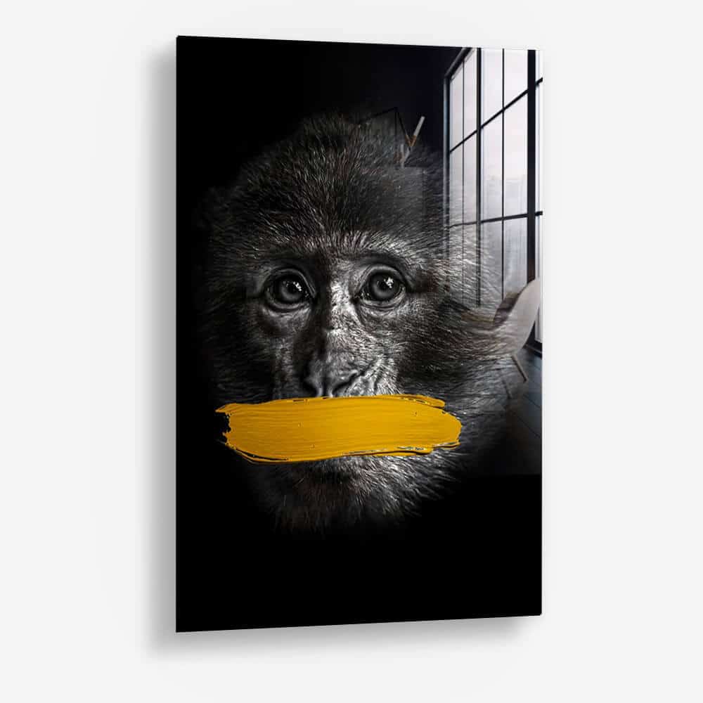 Monkey (speak no evil) - Verre