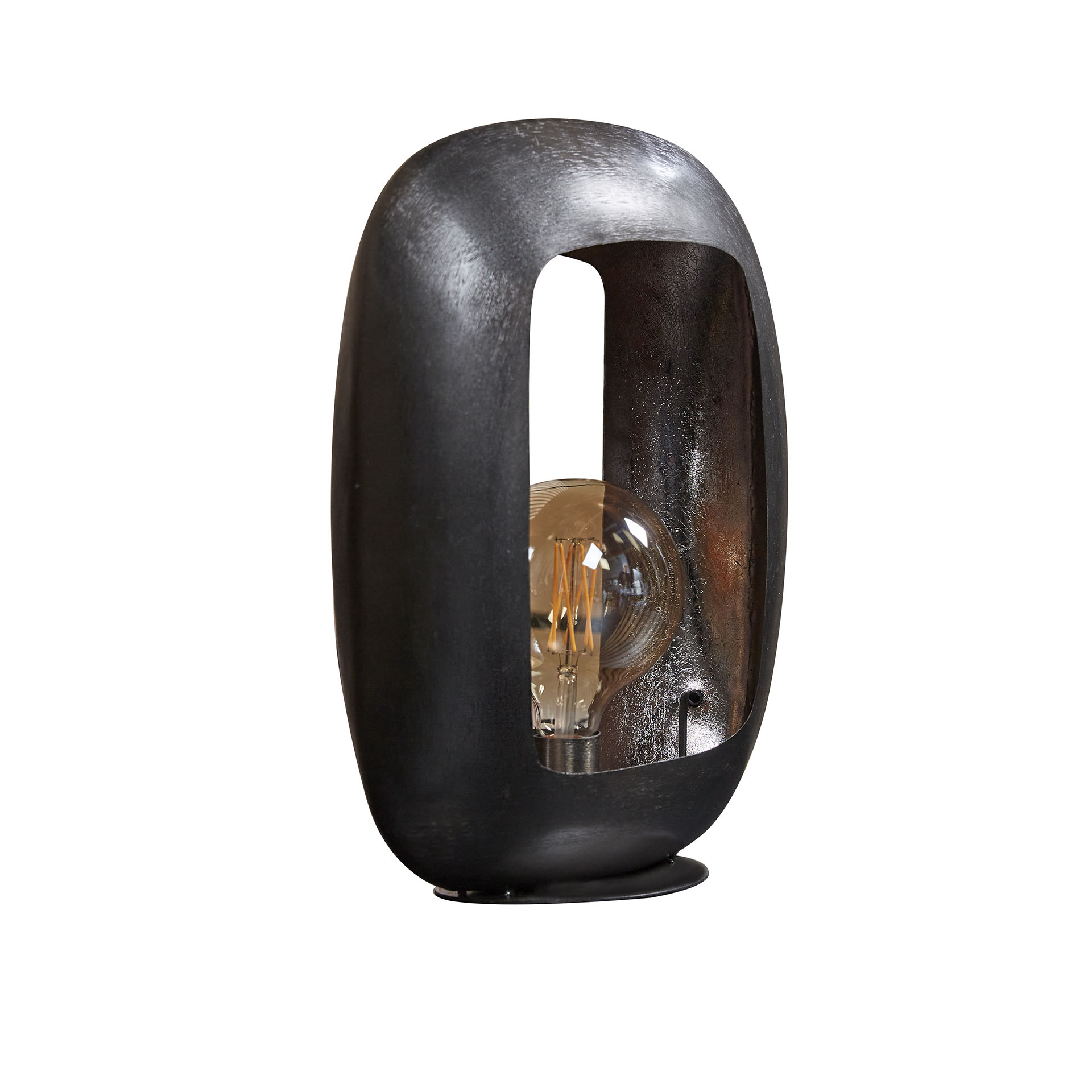 Lampe de table Arch XL / Nickel noir