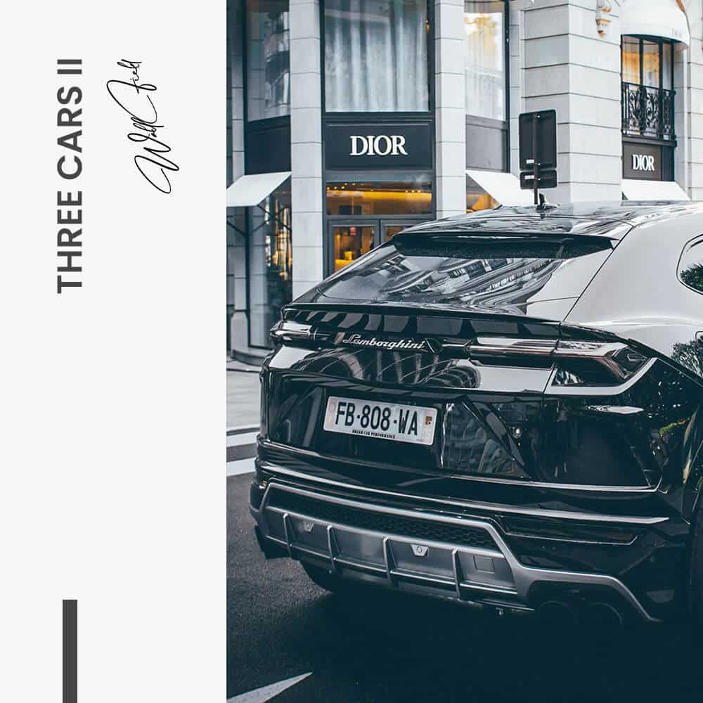 Bundle: "Three Cars" (3x) – Verre