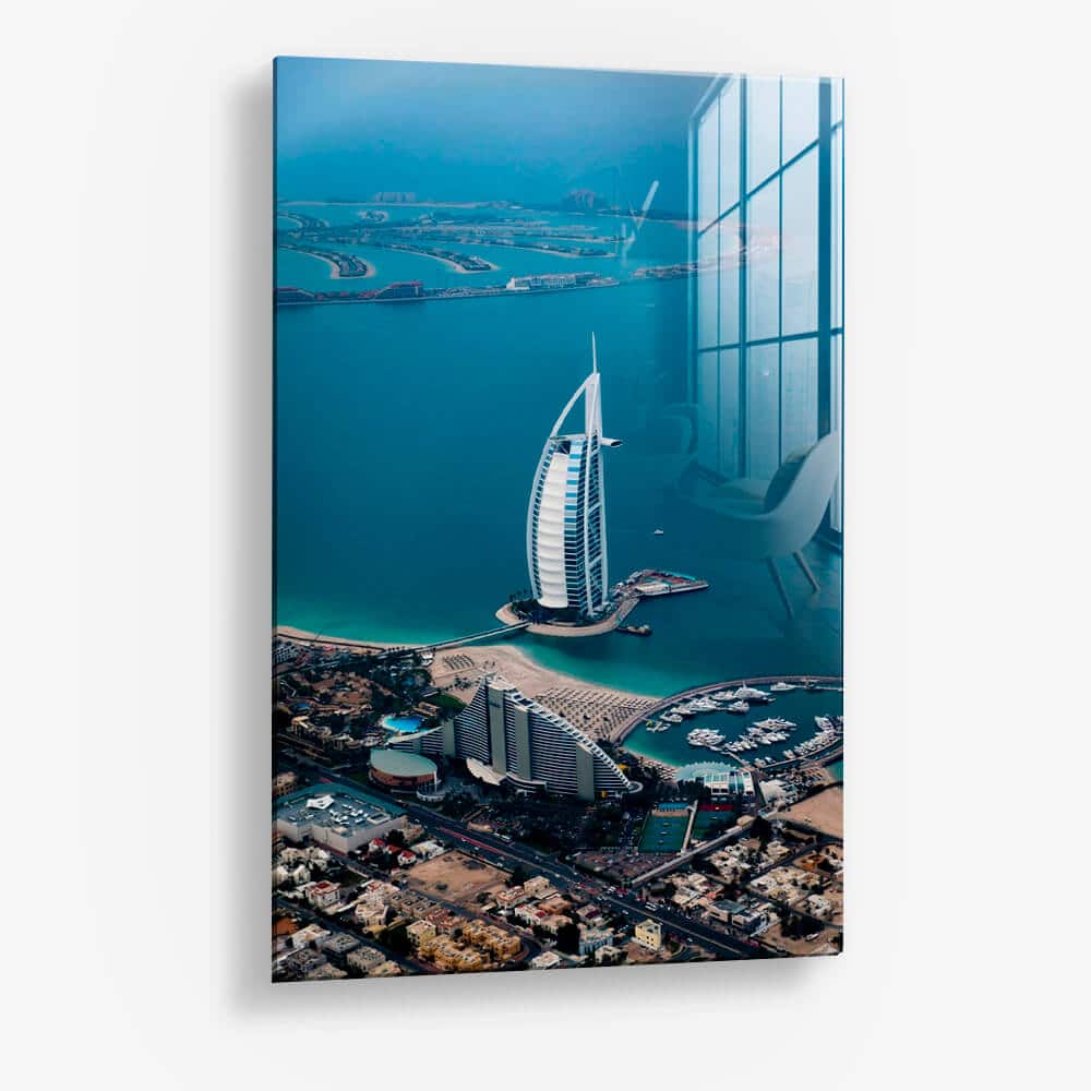 Burj Al Arab Birdview – Verre