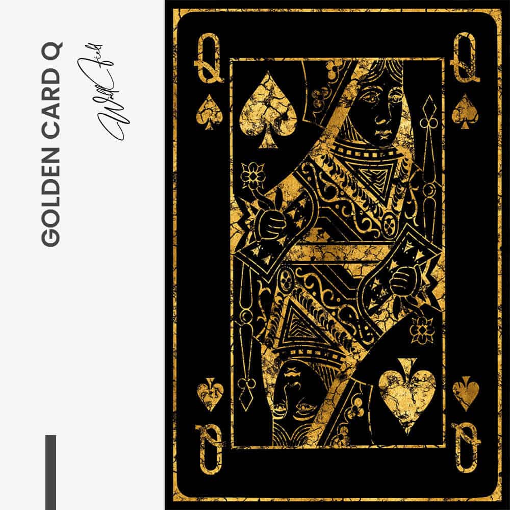 Golden Card Q – Verre
