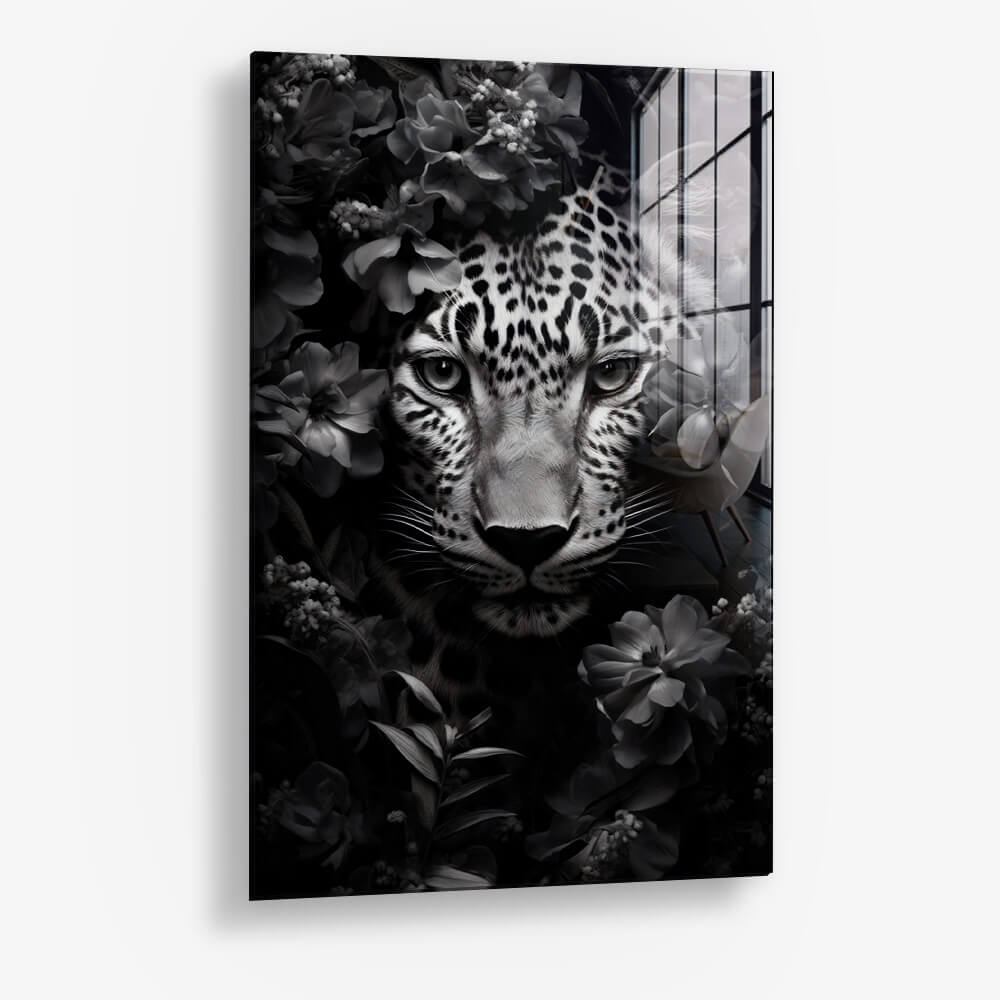 Flower Leopard – Verre