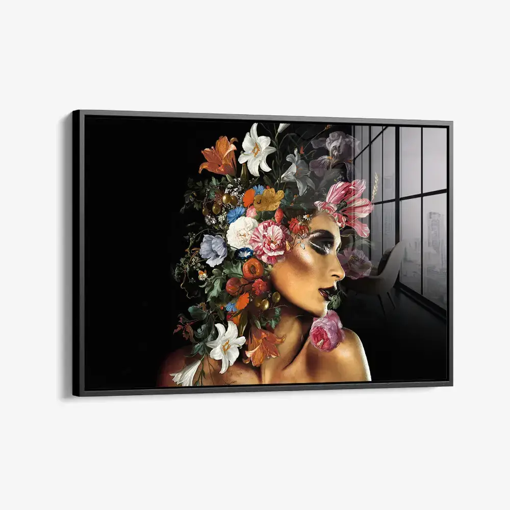 Flower Woman - Verre