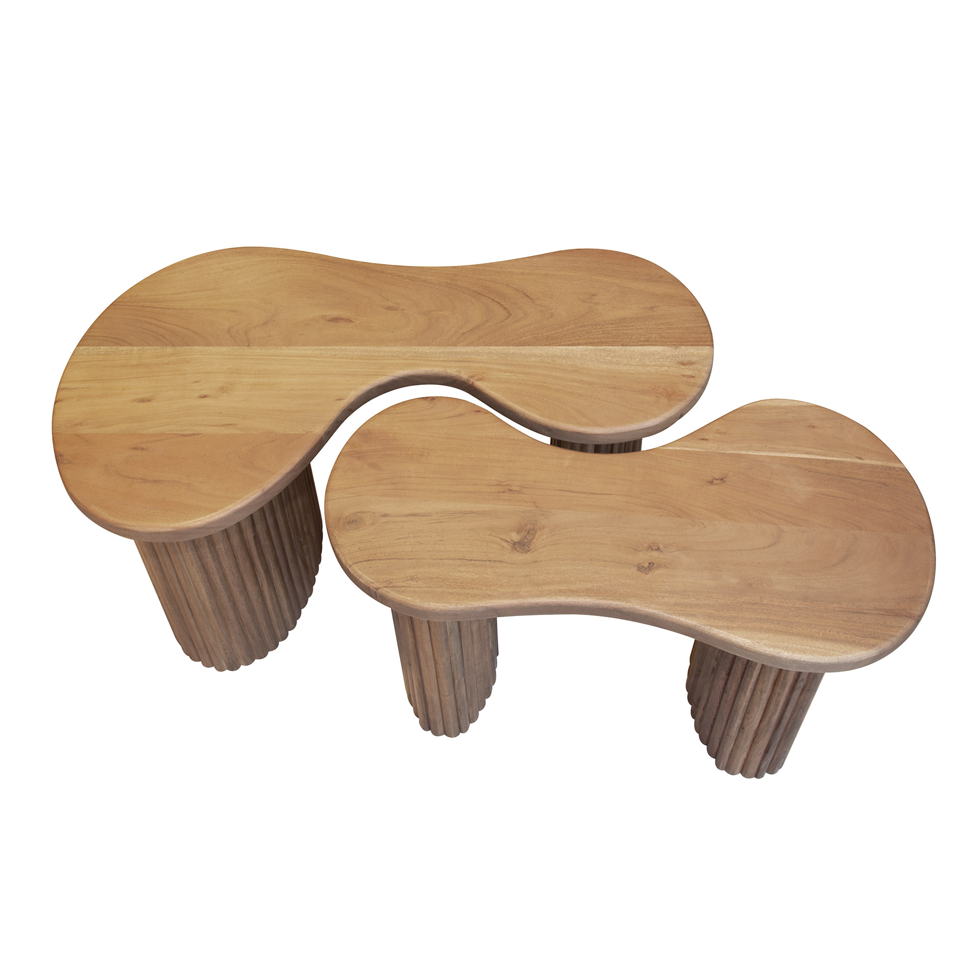 Ensemble table basse/2 fusibles