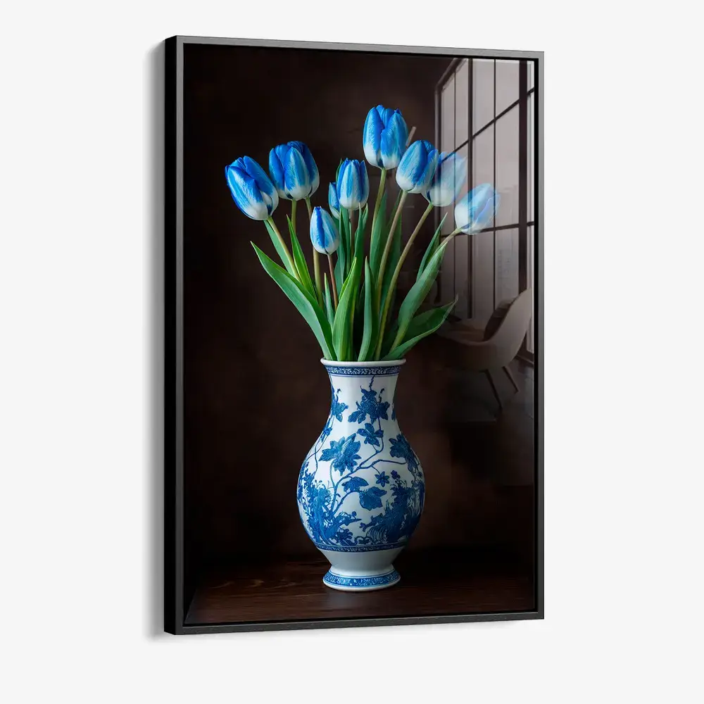 Blue Tulips – Verre