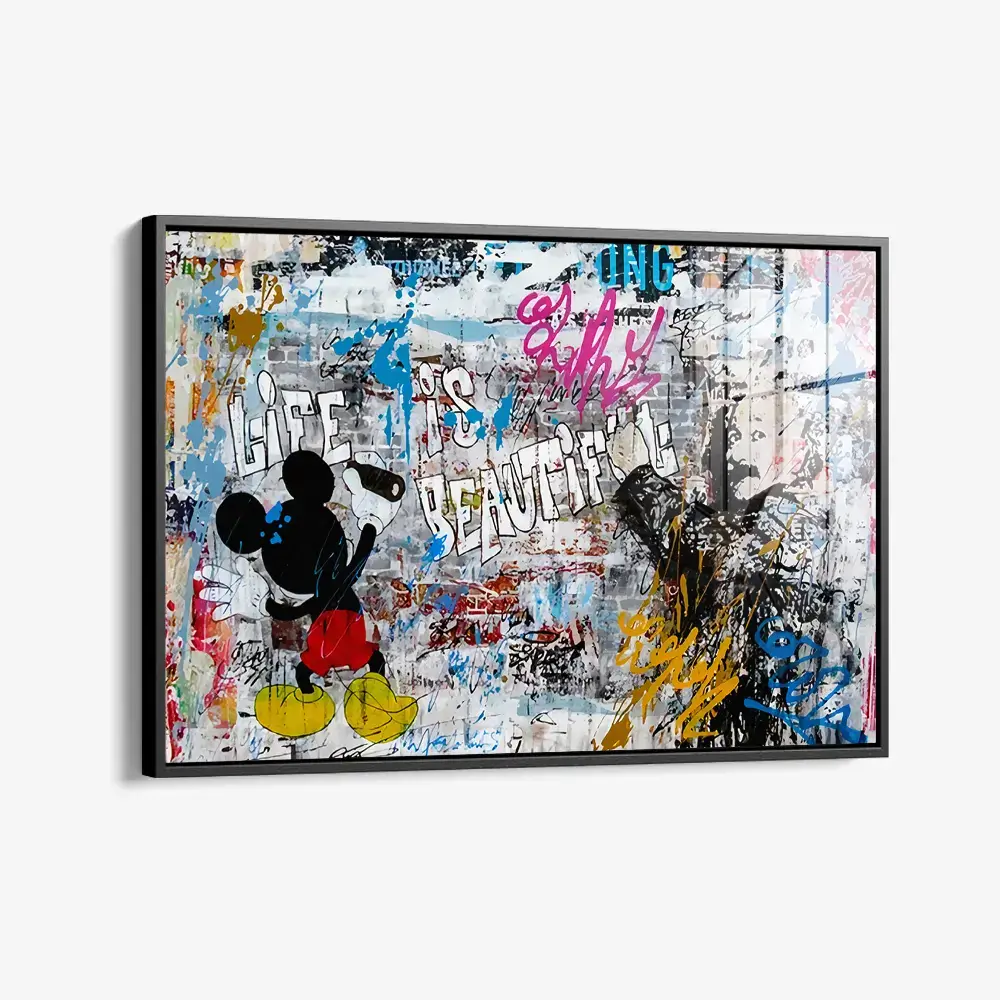Mickey the Artist - Verre