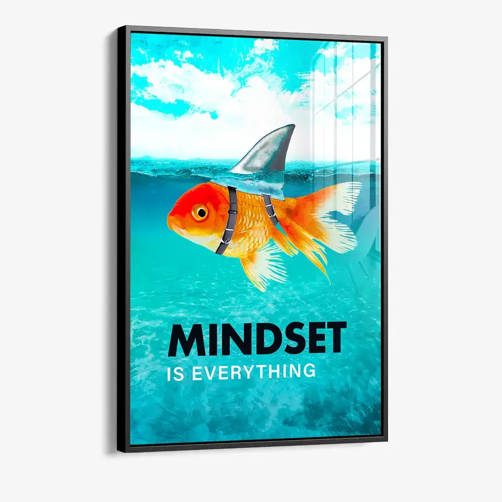 Mindset is Everything - Verre