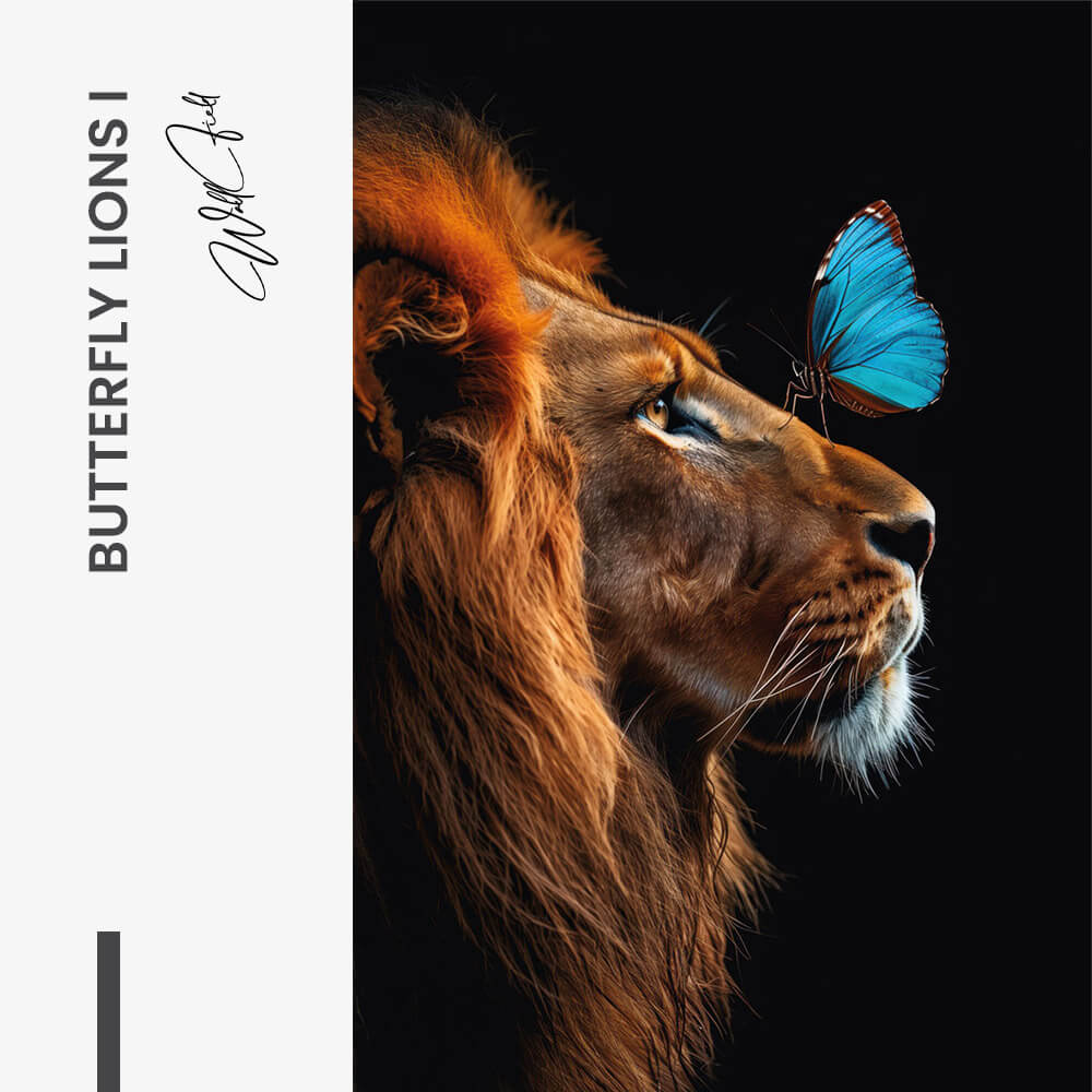 Butterfly Lion – Verre