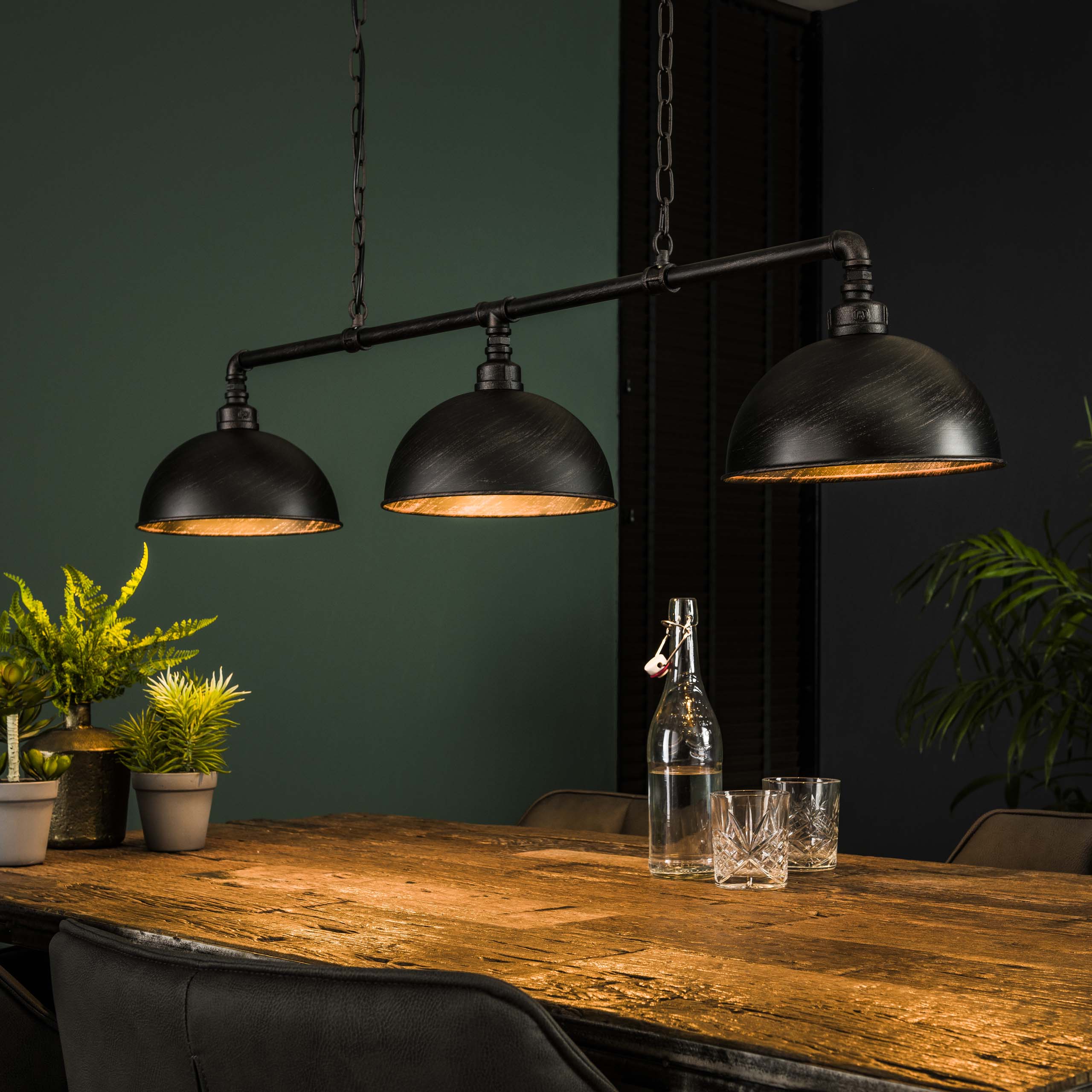 Lampe suspendue 3L Industrielle