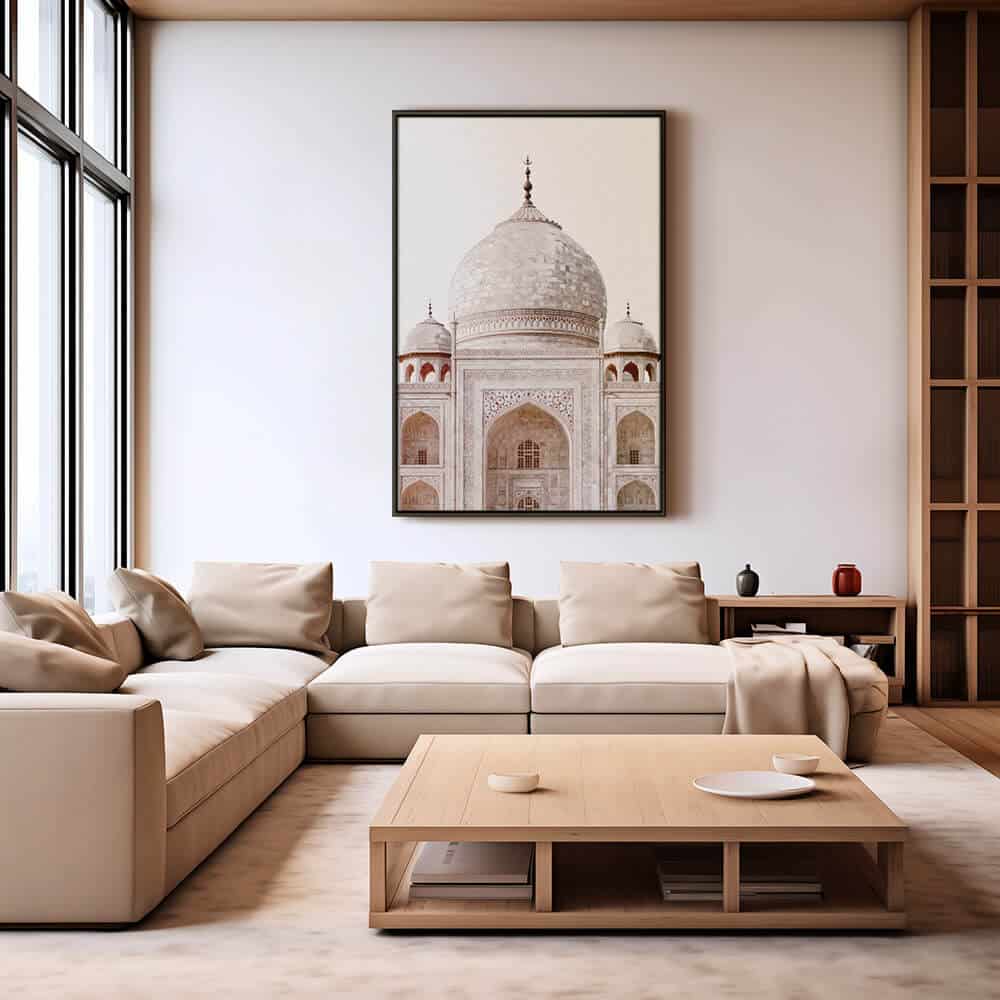 "Taj Mahal Closeup"