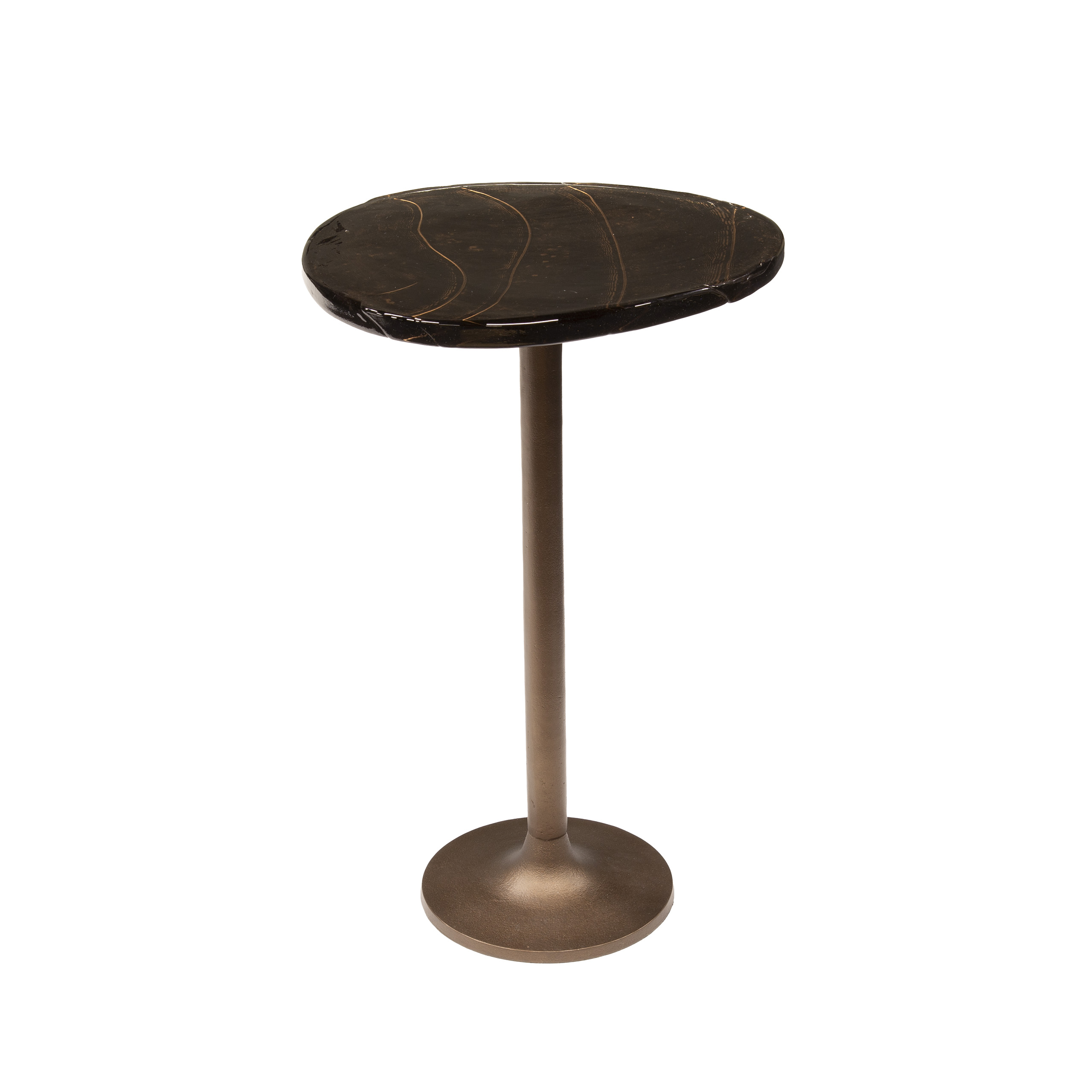 Table d'appoint Eclipse haute - Cuivre antique