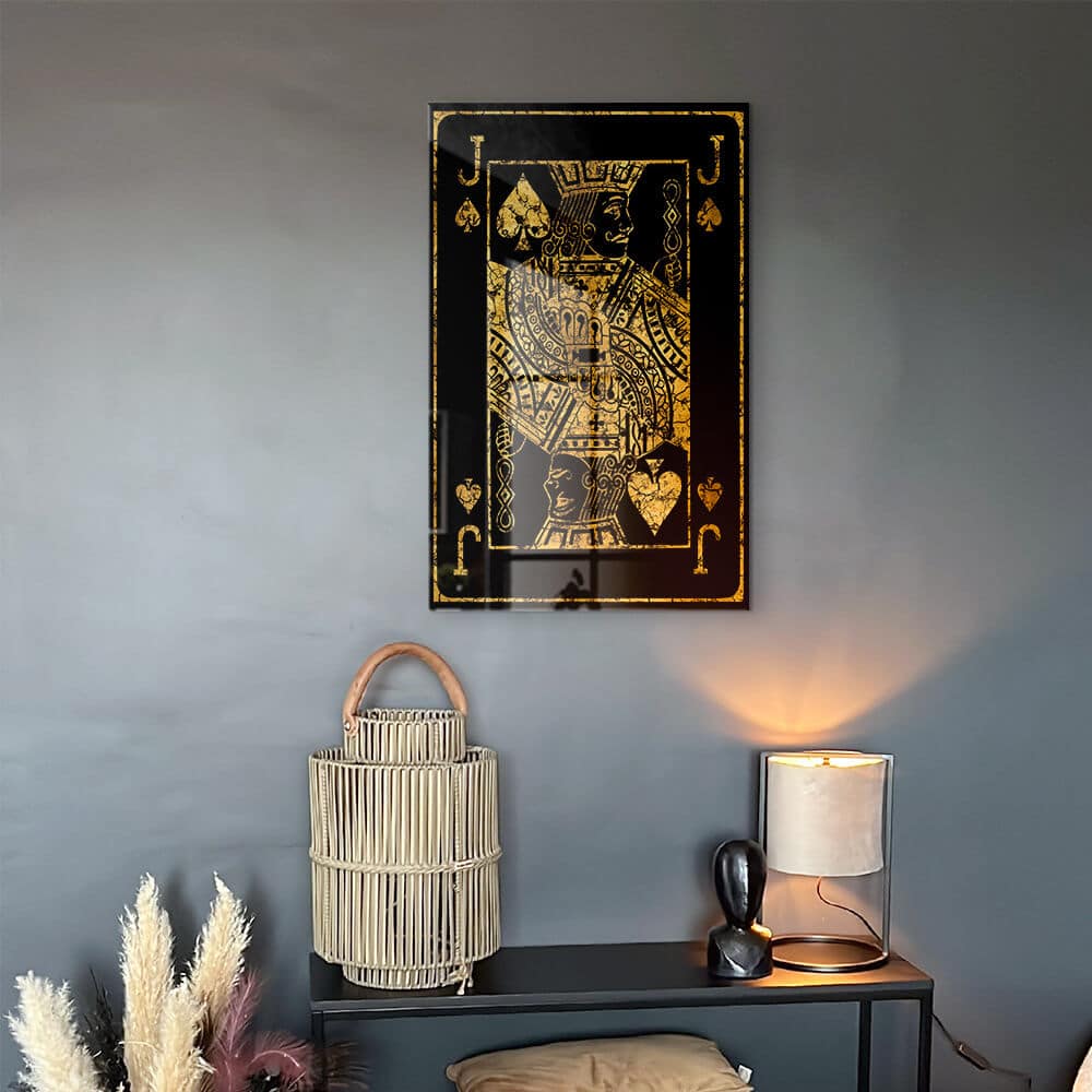 Golden Card J – Verre