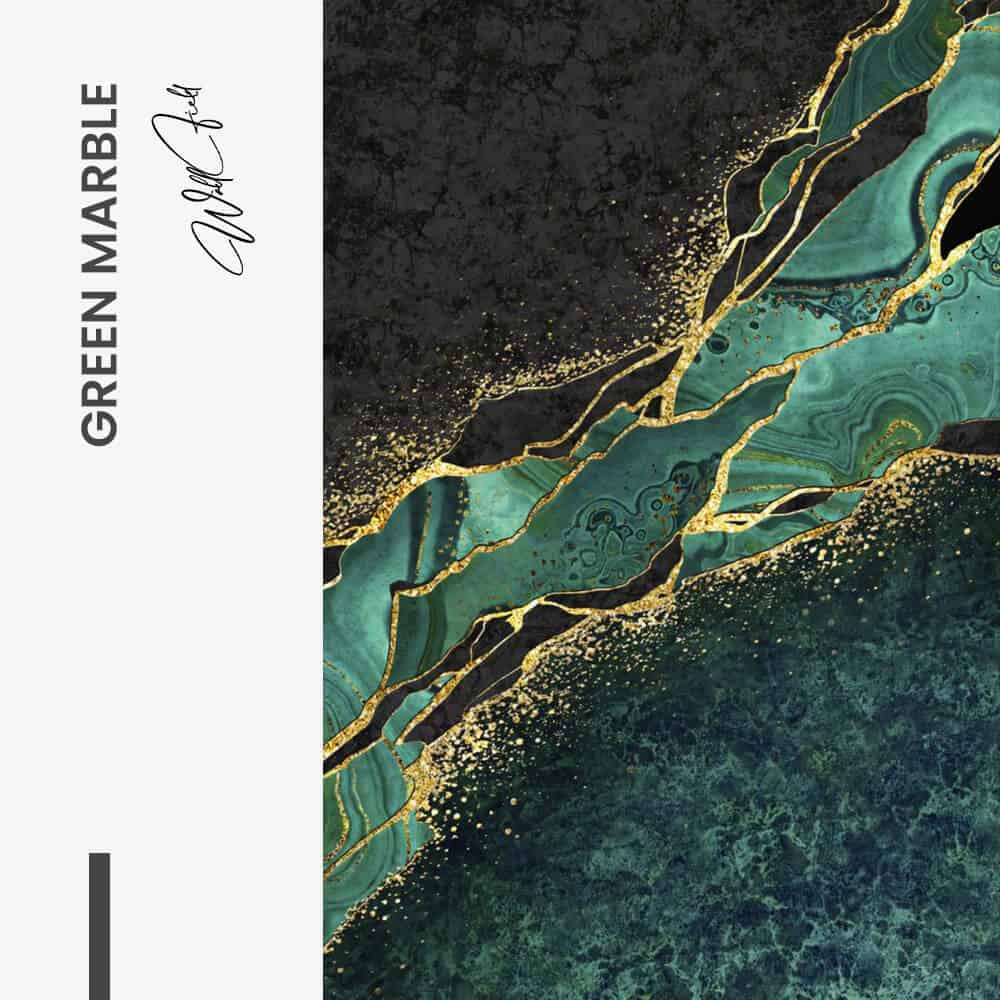 Green Marble - Verre