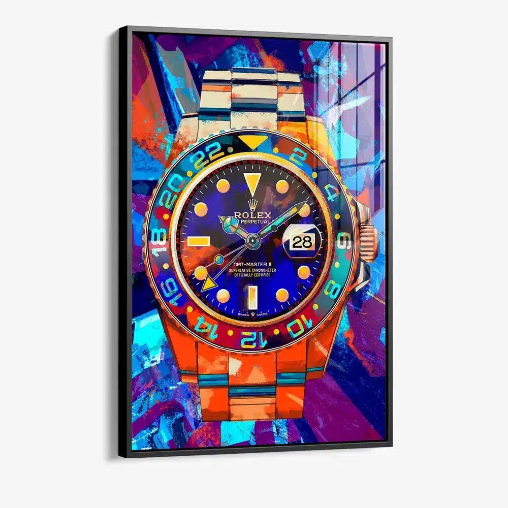 The Colored Watch - Verre