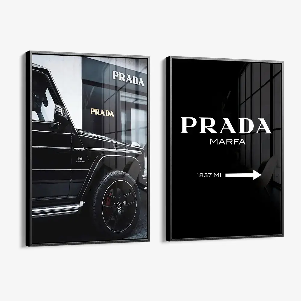 Bundle: "Prada Noir" (2x) - Verre