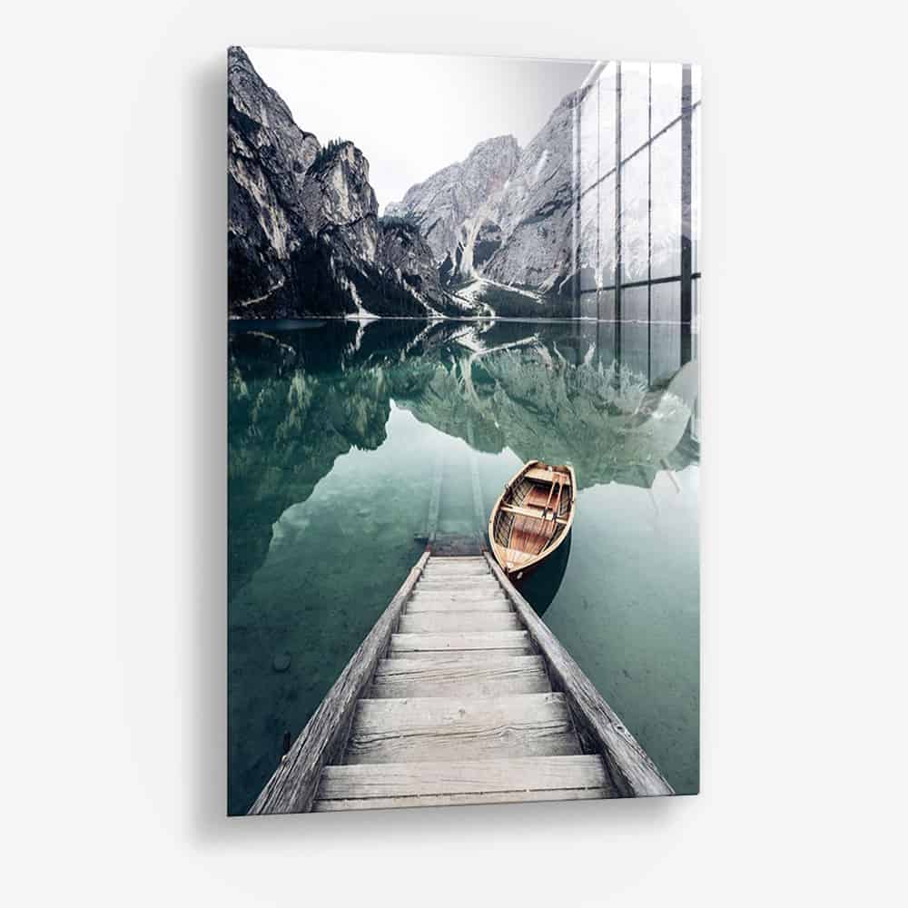 Boat At The Lake - Verre