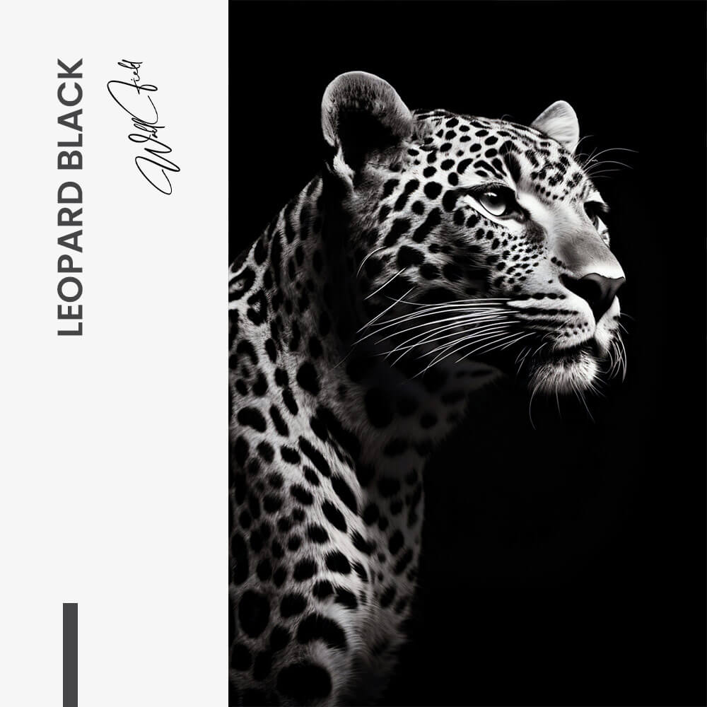 Leopard Black - Verre