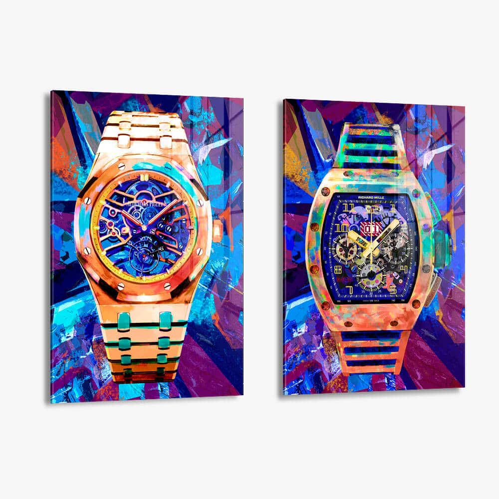 Bundle: "Colored Watch" (2x) – Verre