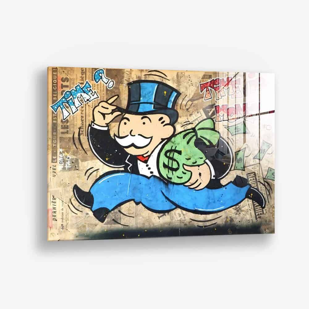 The Running Rich Man - Verre