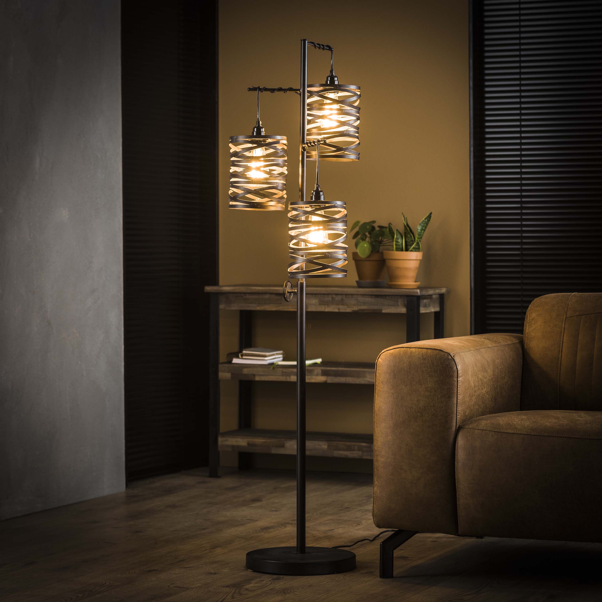 Lampadaire 3L Springer à gradins