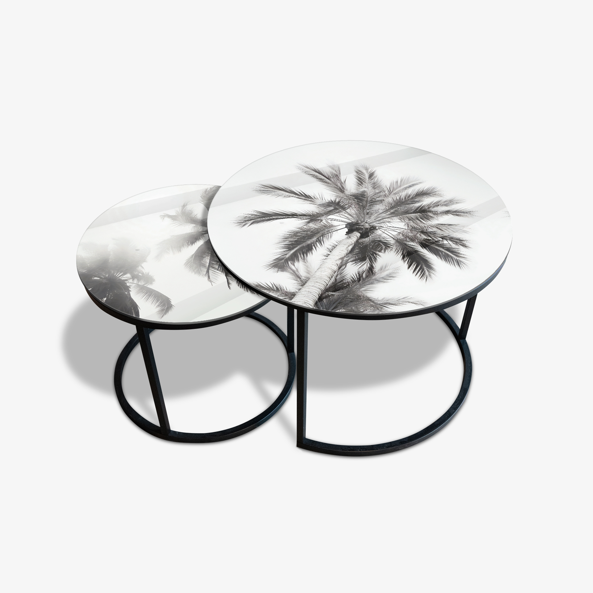 Table basse Noir - Sous le Plateau Palm