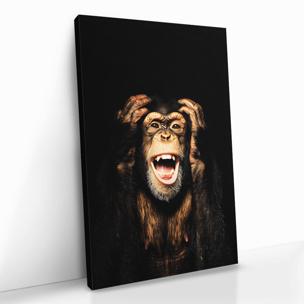 "Dark Monkey Hear no Evil"