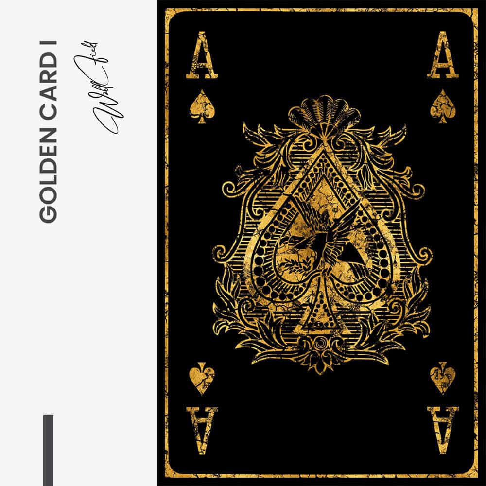 Bundle: "Golden Cards" (3x) – Verre