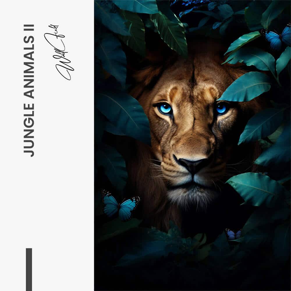 Bundle: "Jungle Animals" (3x) – Verre