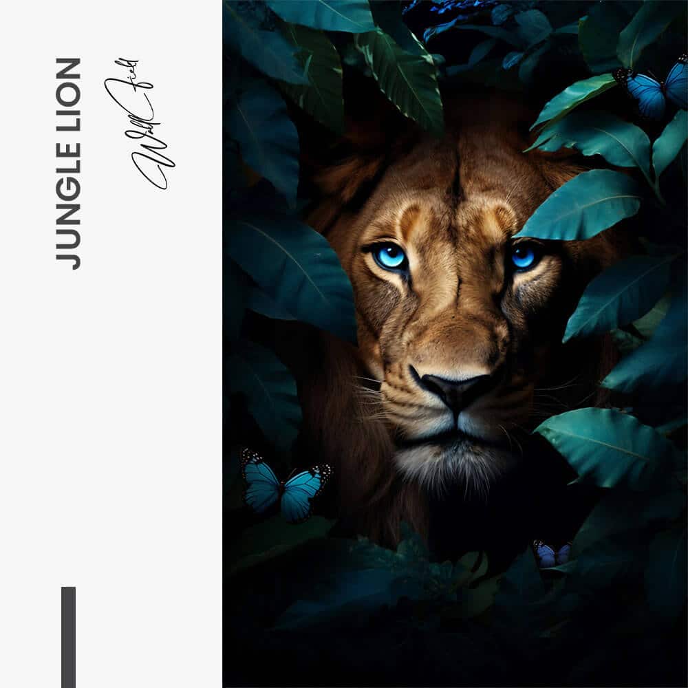 Jungle Lion – Verre