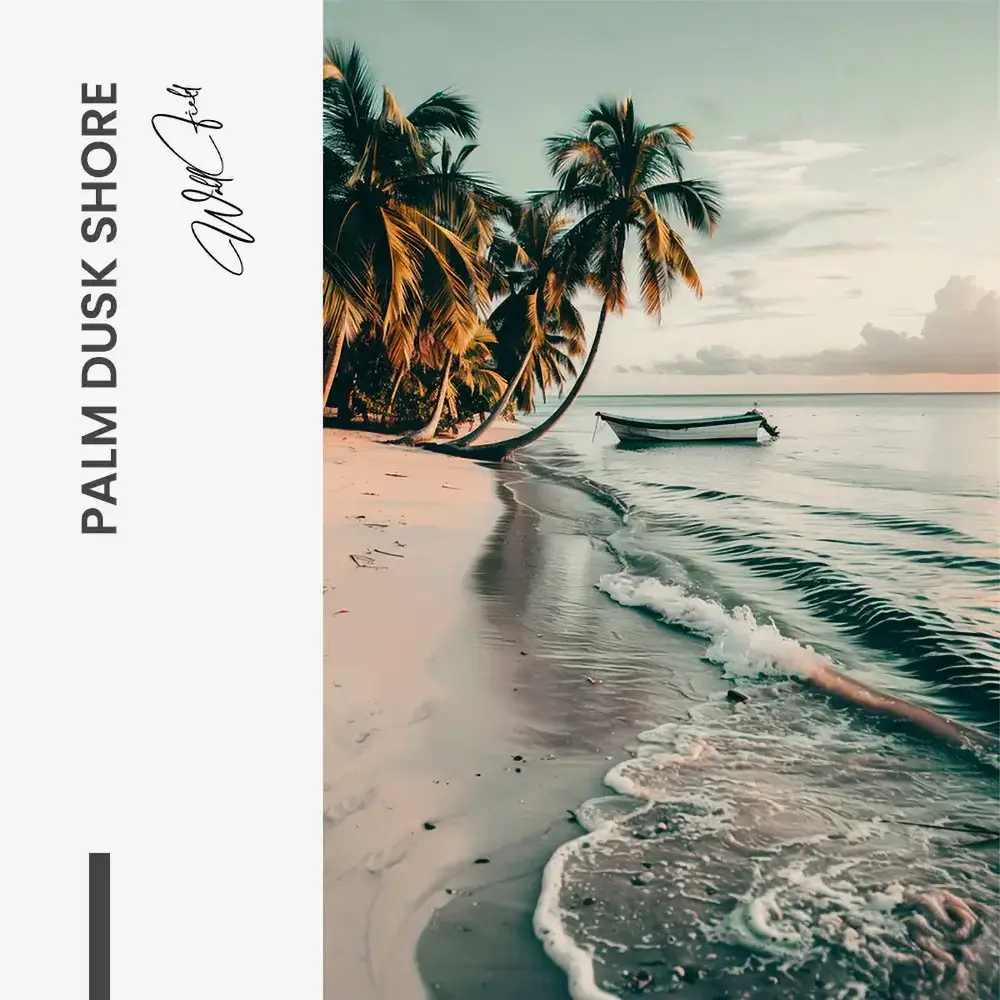 "Palm Dusk Shore"