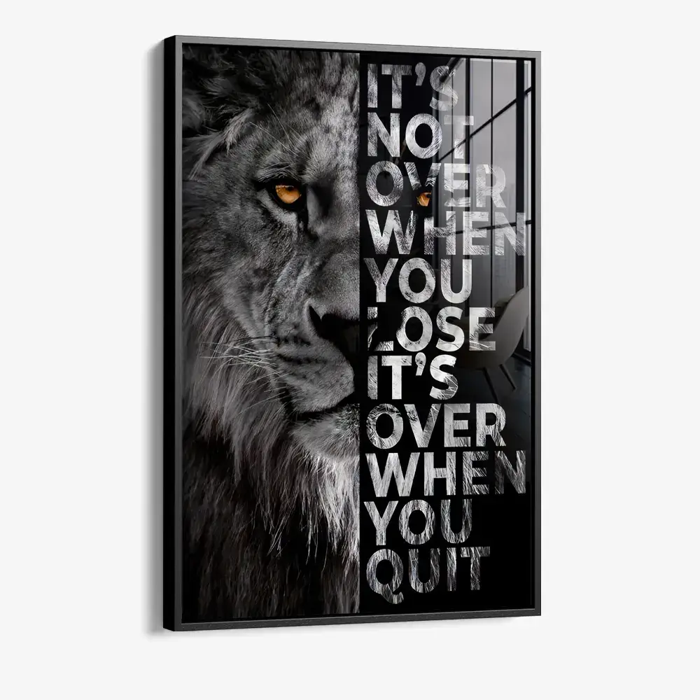 Never Give Up - Verre