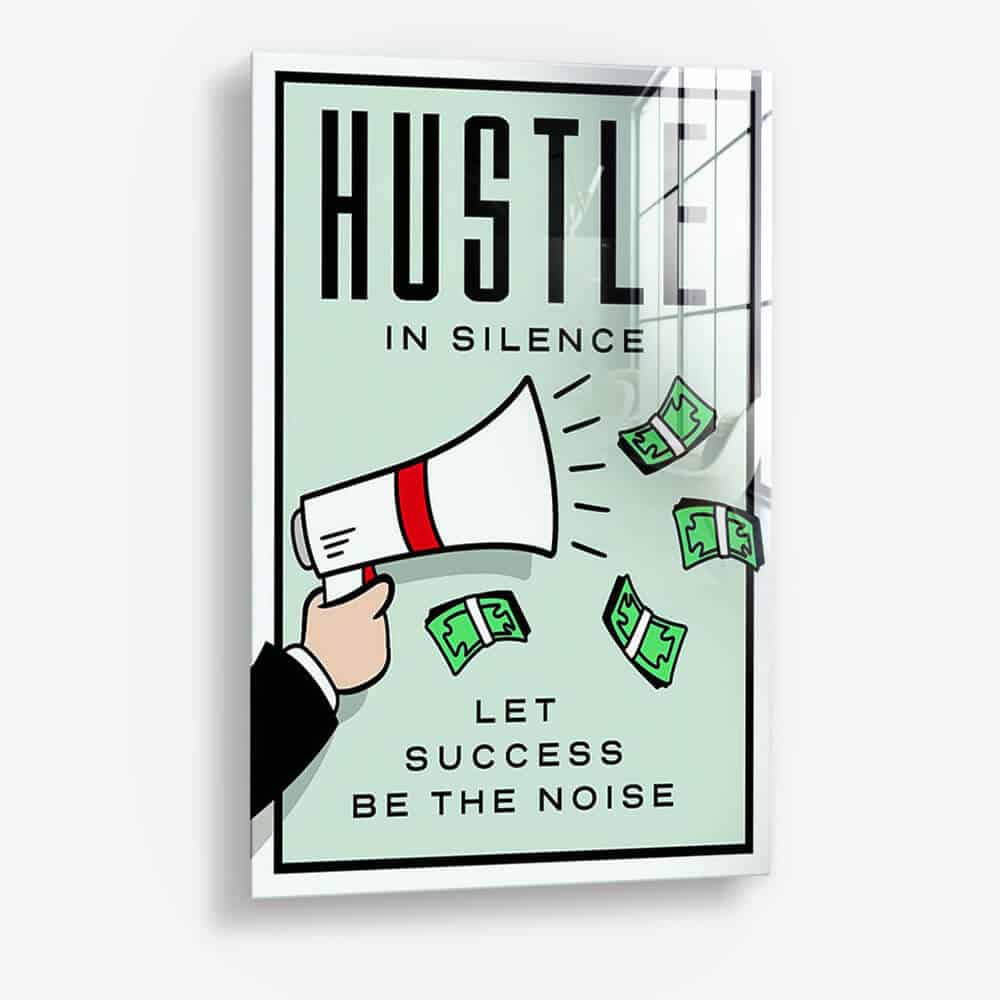 Hustle in Silence - Verre