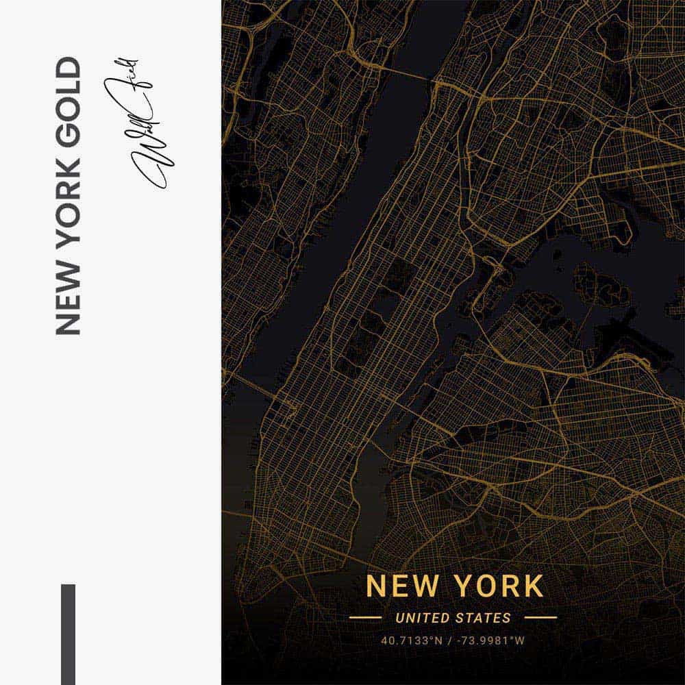 New York Gold – Verre