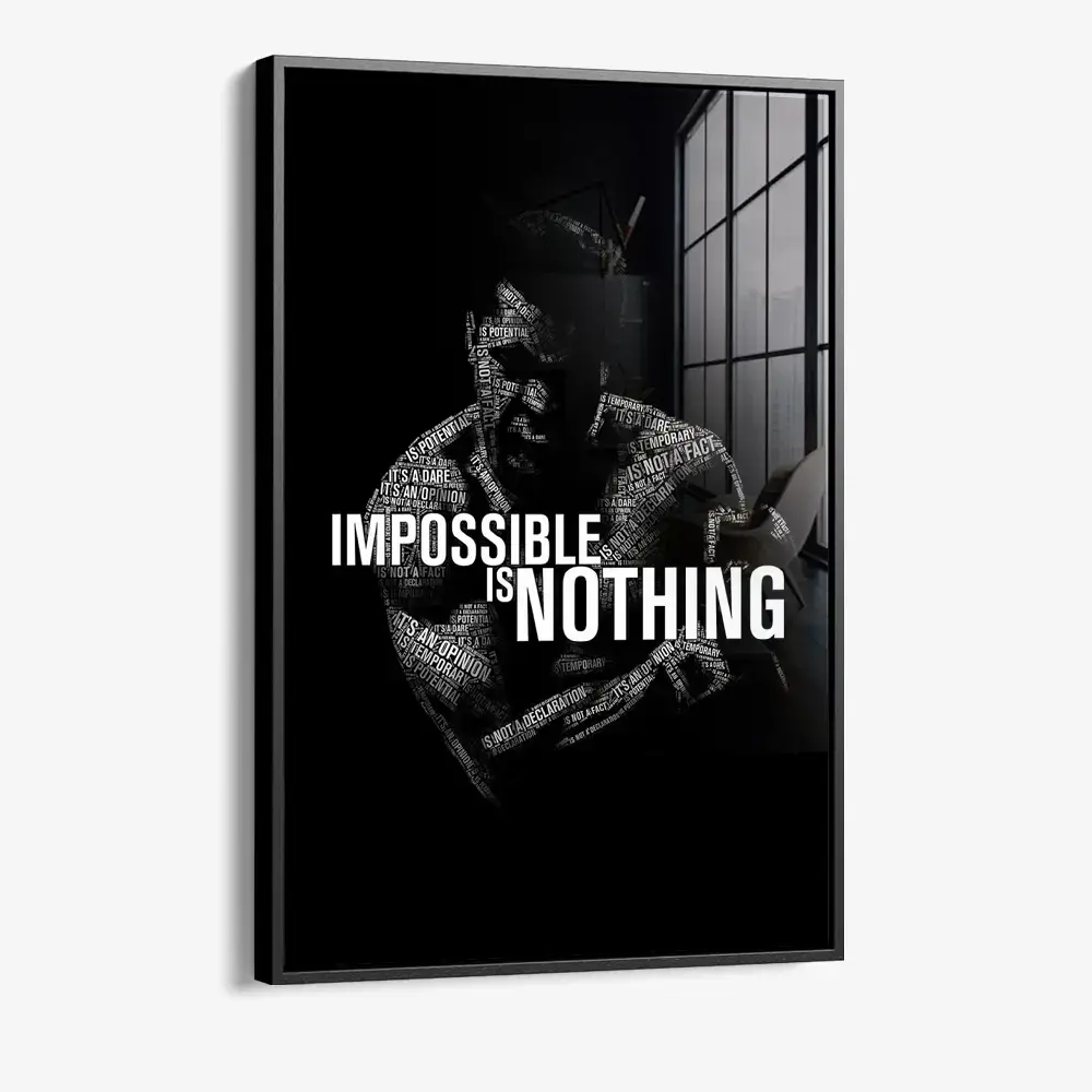 Impossible is Nothing - Verre