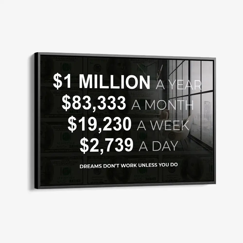 One Million - Verre