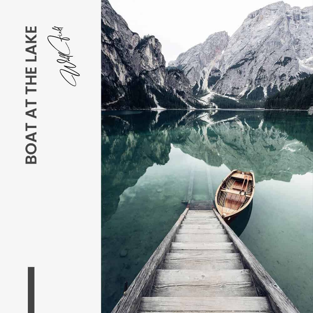 Boat At The Lake - Verre