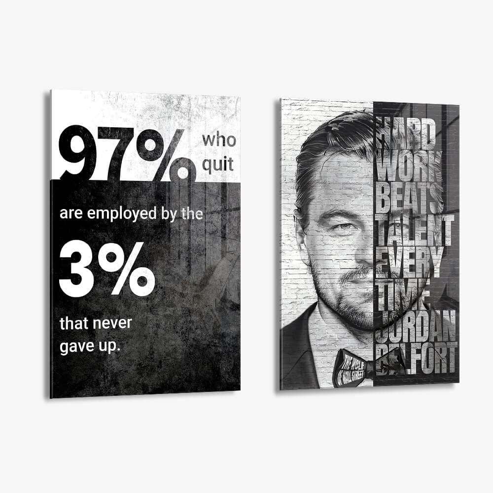 Bundle: Work Hard (2x) - Verre