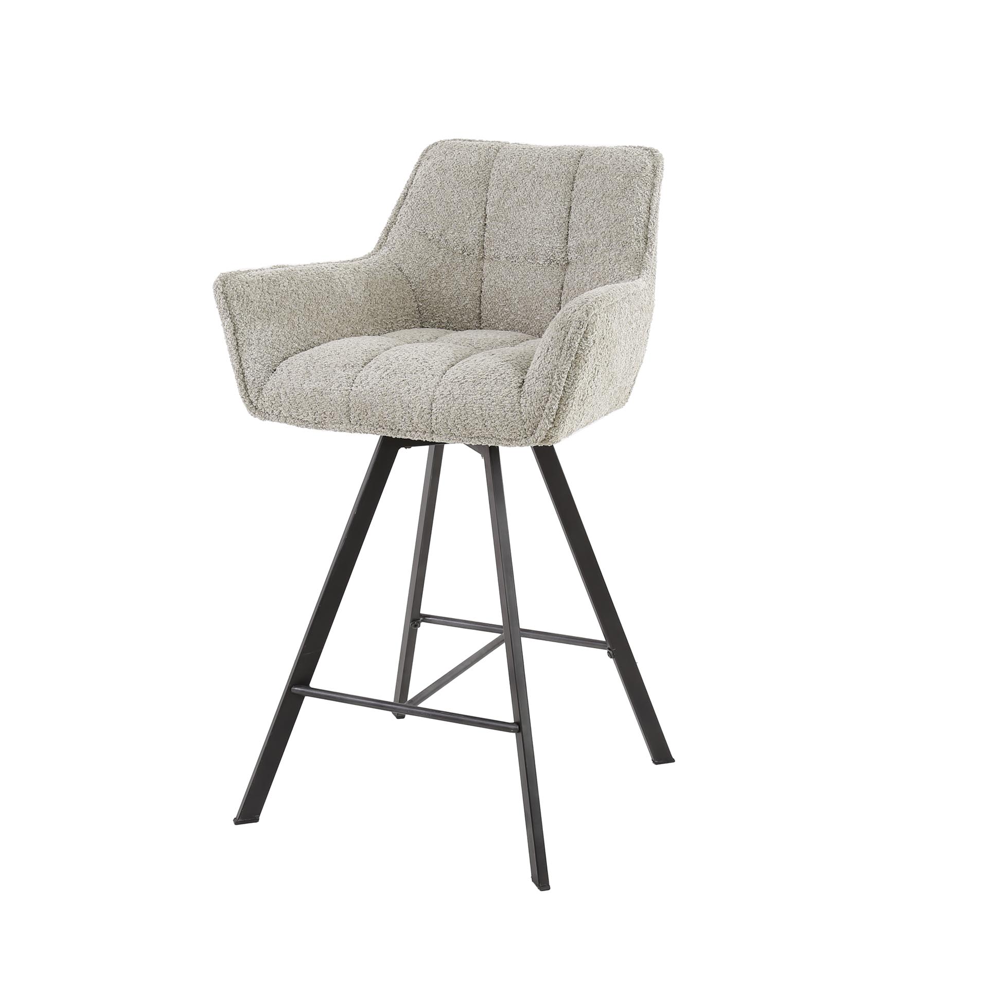 Grille de chaise de bar rotative. VPE2 / Boucle couleur sable