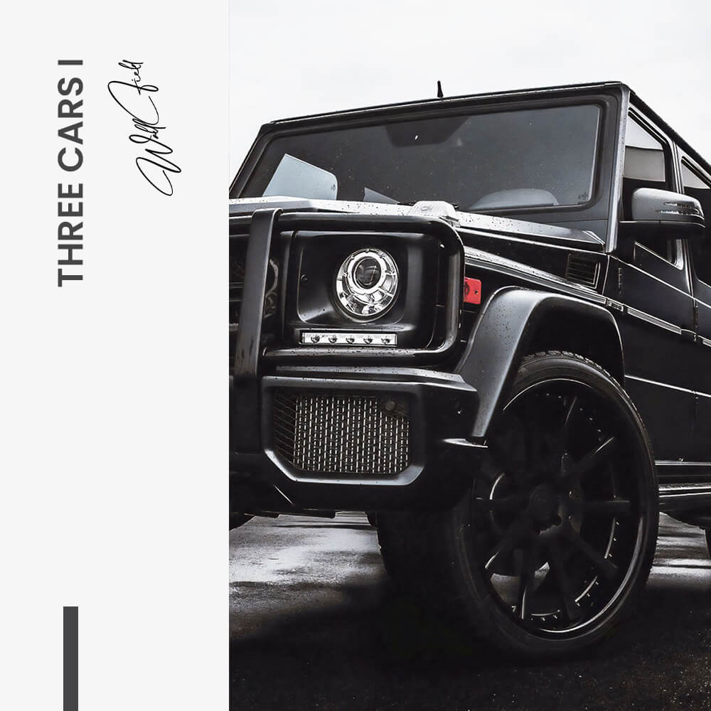 Bundle: "Three Cars" (3x) – Verre