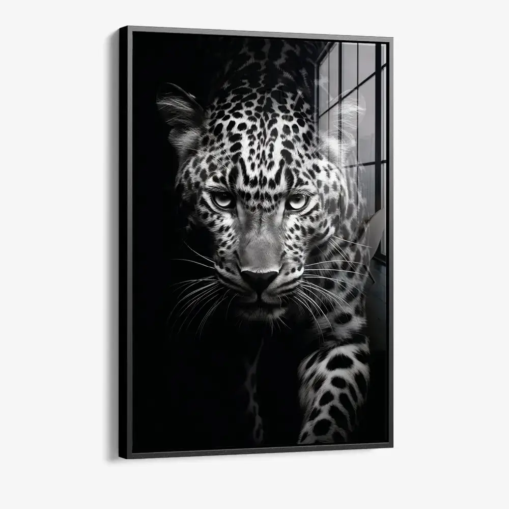 Leopard Black - Verre