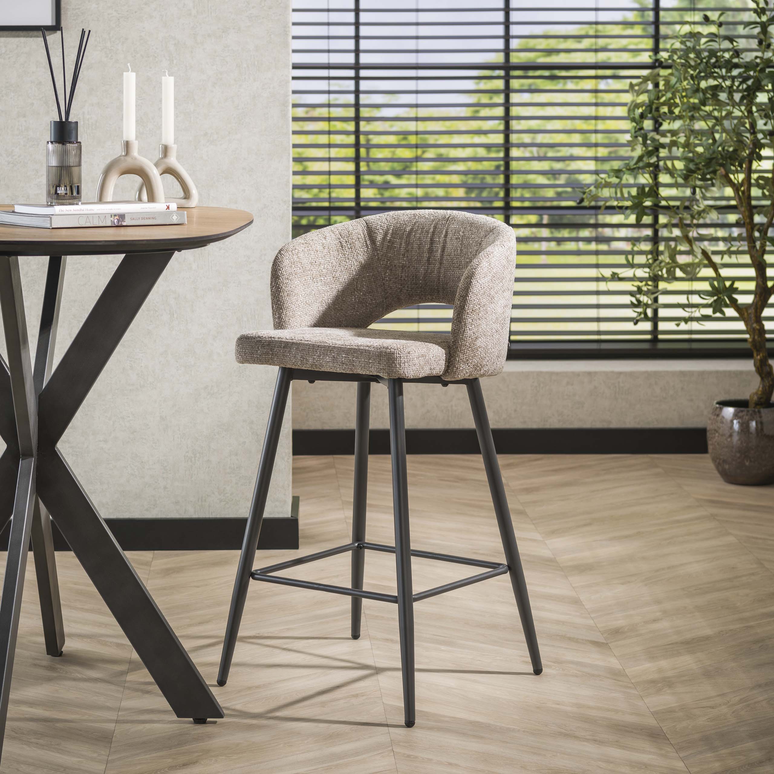 Tabouret de bar Salon - emballé par 2 - Cargo sable