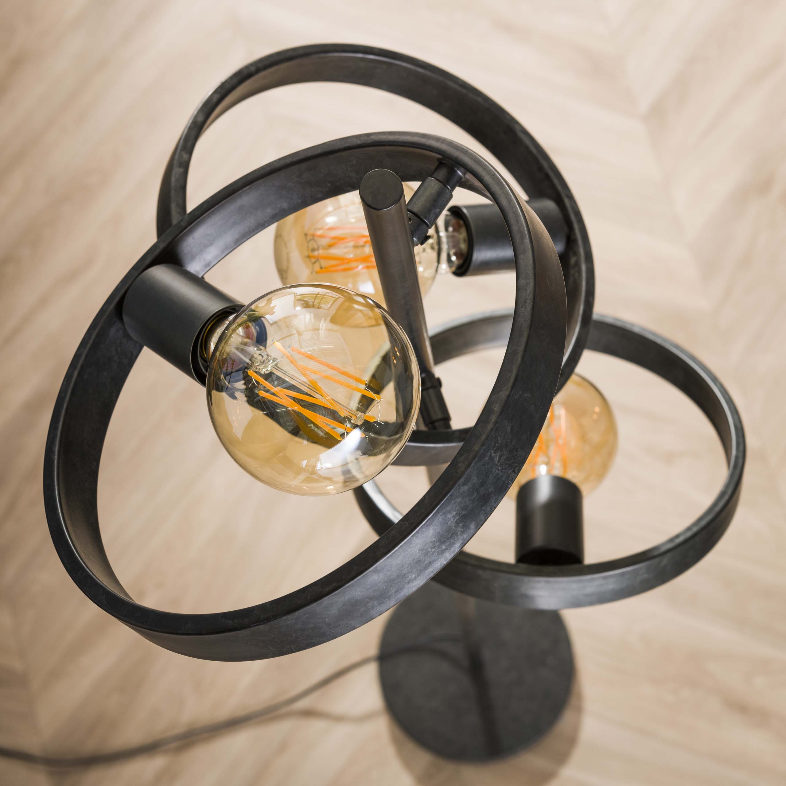 Lampadaire 3L hover / Charbon