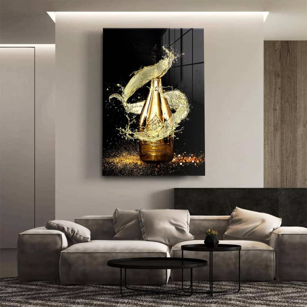 Bottle Of Gold - Verre