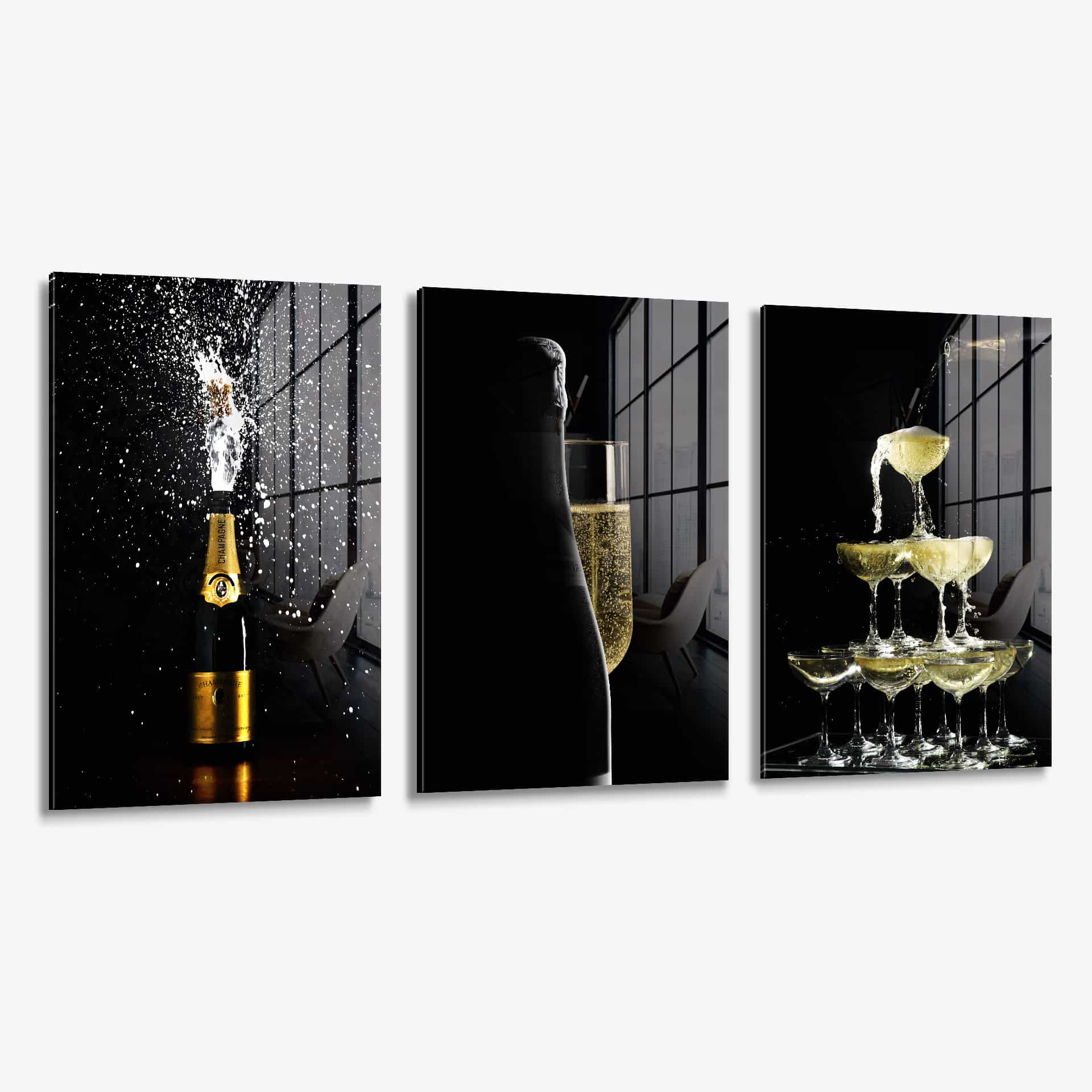 Bundel: "Champagne" (3x) - Verre