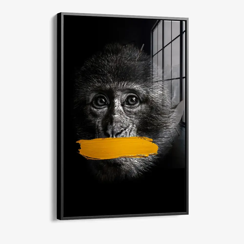 Monkey (speak no evil) - Verre