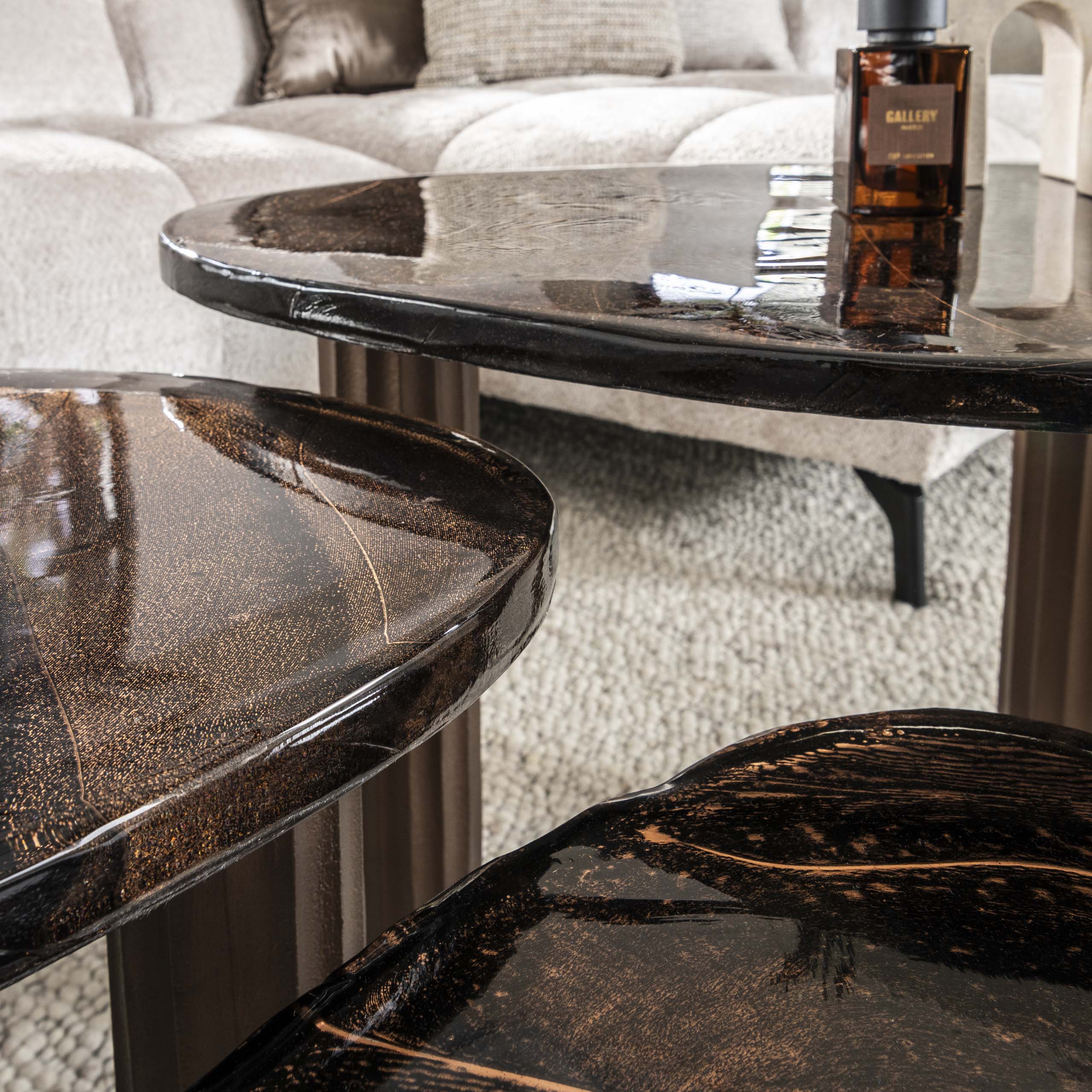 Table basse Eclipse S - Cuivre antique