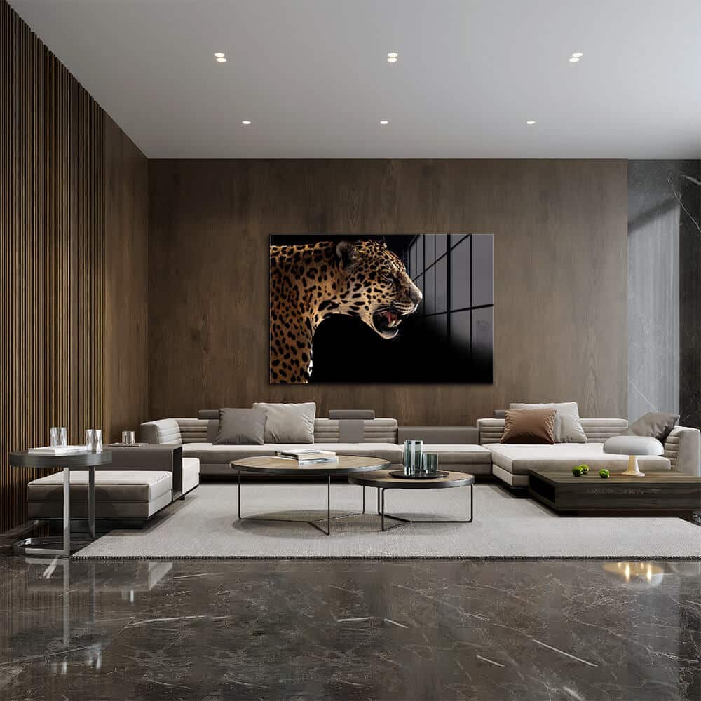 Horizontal Jaguar – Verre