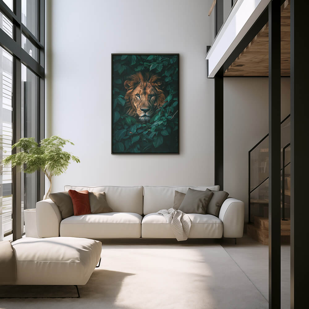 "Jungle Lion and Lioness I"