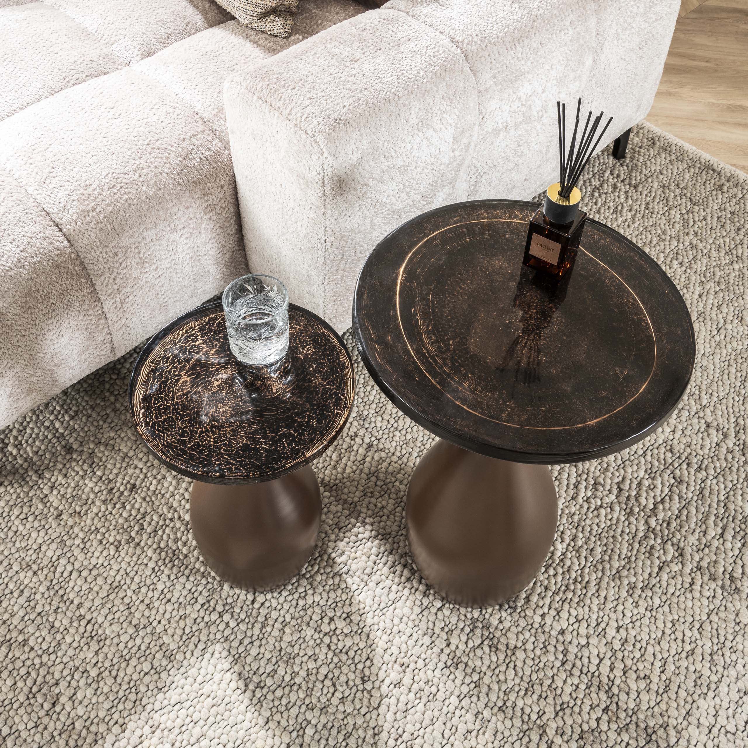 Table d'appoint Eclipse Drop S - Cuivre antique