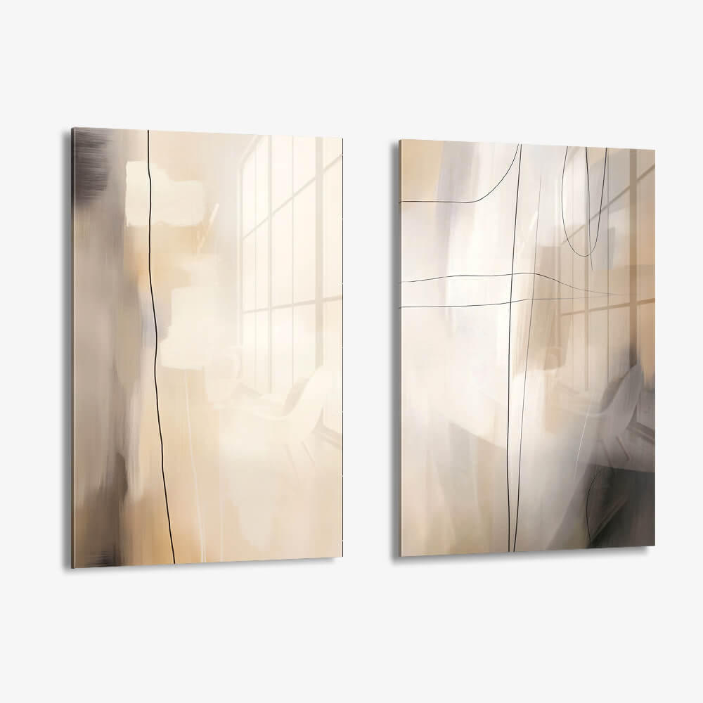 Bundle: "Soft Abstract" (2x) – Verre